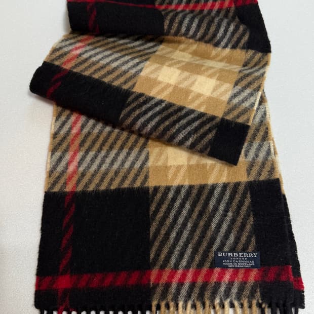 정품)버버리머플러