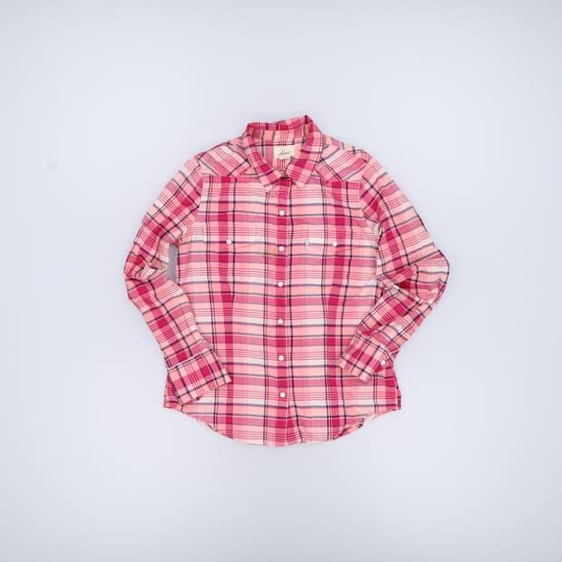 SP 리바이스 여성 체크 셔츠 0407H1