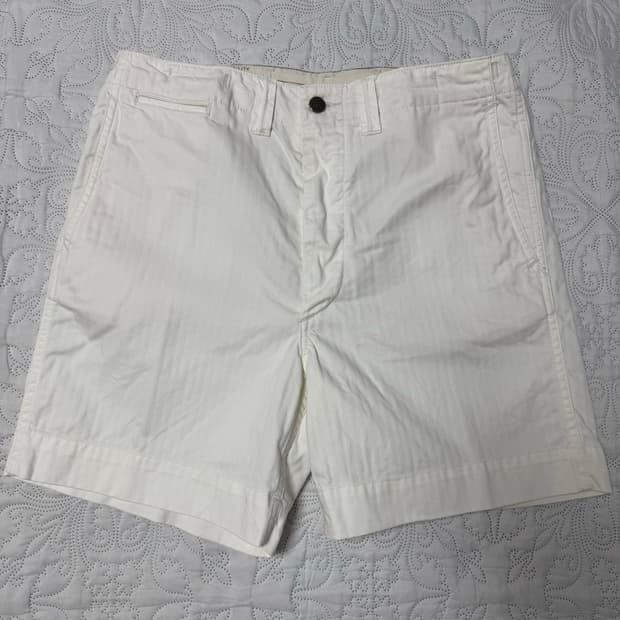 [30] RRL 헤링본 트윌 오피서 쇼츠