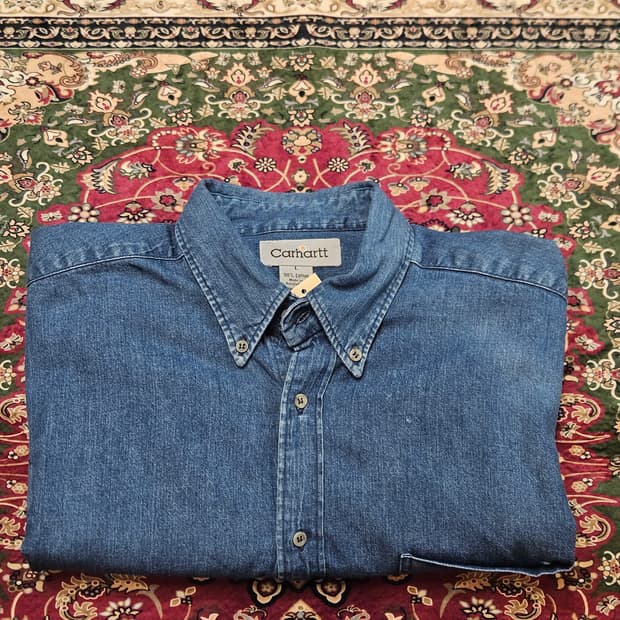 Carhartt Denim Button-Down Shirt