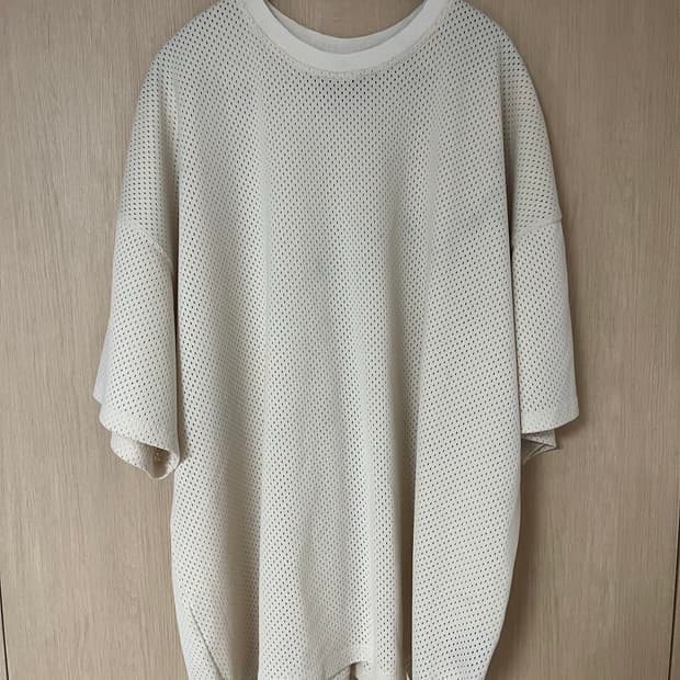 [XL]피어오브갓 5th 오버사이즈 티셔츠 크림