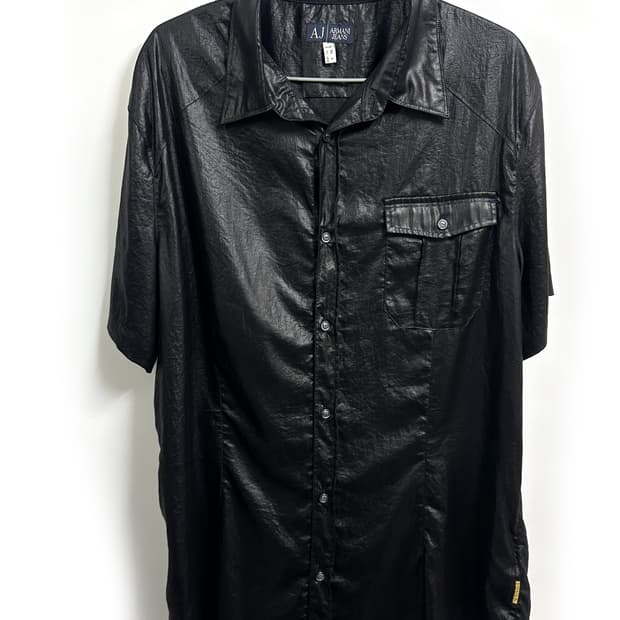 Armani Jeans 아르마니 진스 00s 하프슬리브 셔츠