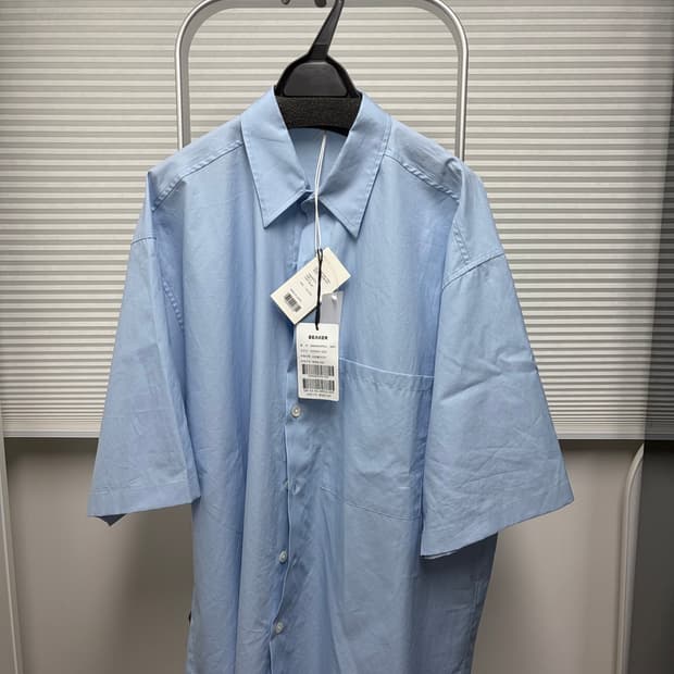 오라리(AURALEE) WASHED FINX TWILL BIG HALF