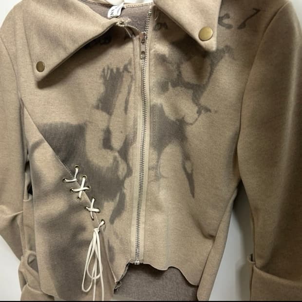 빈티지 크롭 자켓