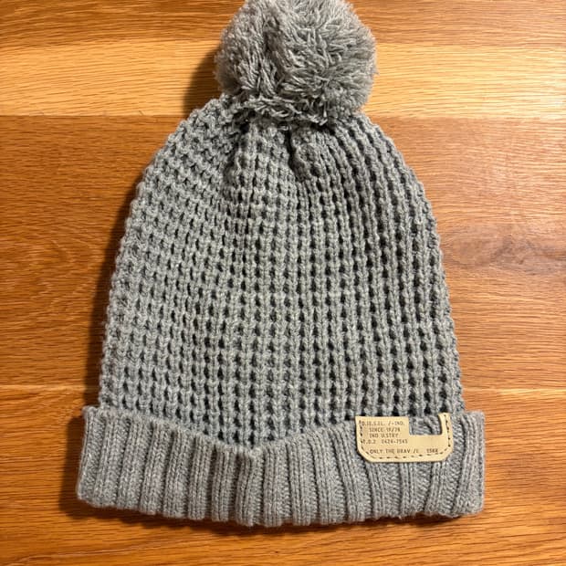 Diesel pompom beanie