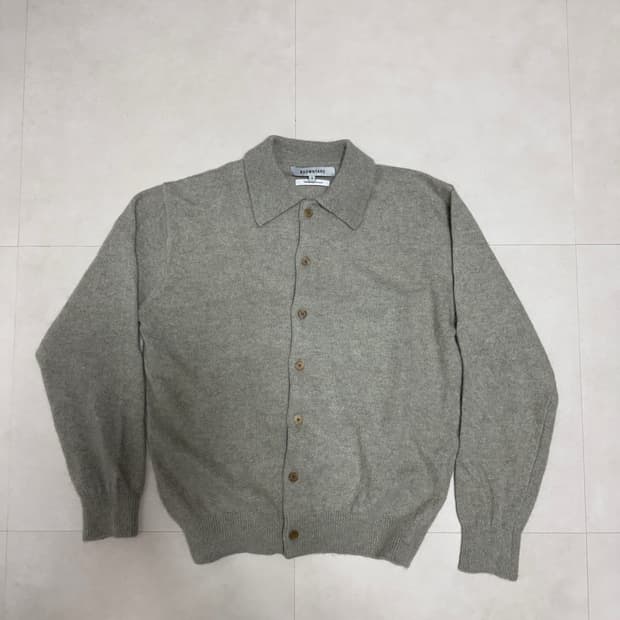 브라운야드 알파카 가디건