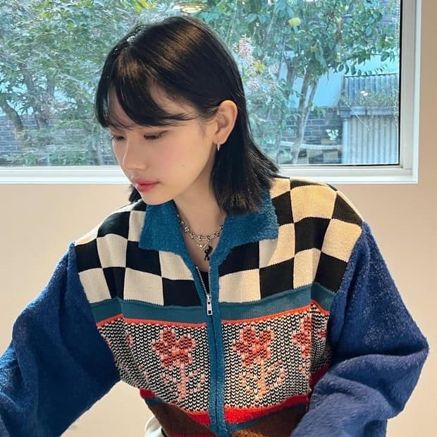 유쓰배쓰 집업가디건