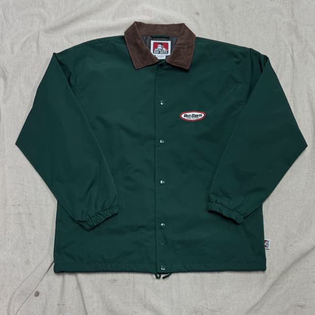 벤데이비스 플레임 그린 나일론 자켓 L