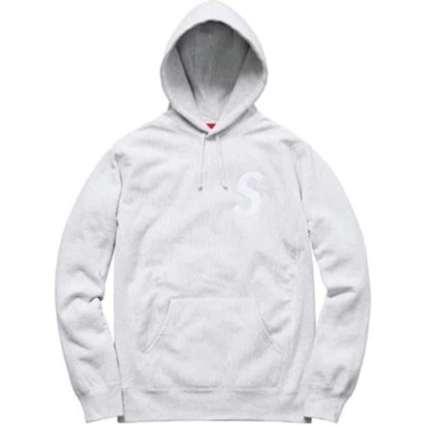 슈프림 s로고 후드티 