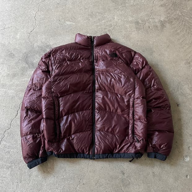 Old TNF Aconcagua Down Dark Brown