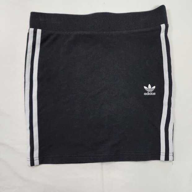 아디다스 트레포일 밴딩 스웻 미니 스커트