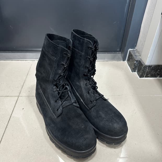 Bates US NAVY 누벅 부츠 (9.5W, 270 사이즈감)