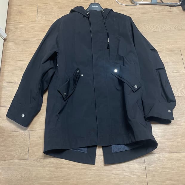 우영미 후드 야상 자켓