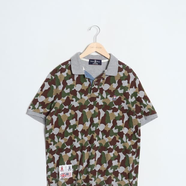 Psycho Bunny Camo Polo Shirts