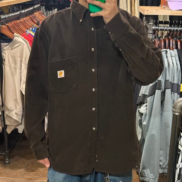 칼하트 셔츠 브라운
