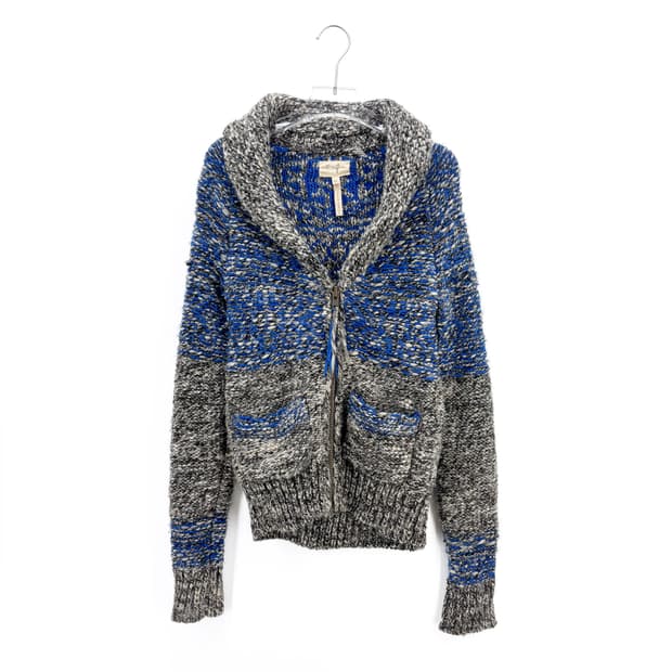 빈티지 울&알파카 스웨터 집업