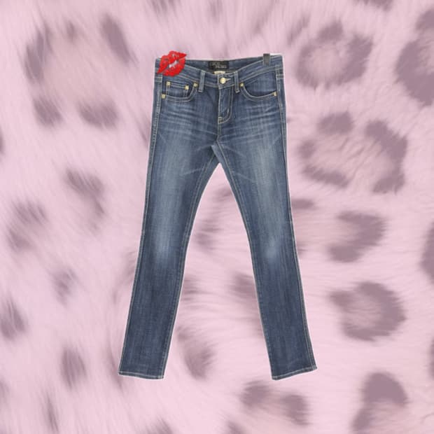 세실맥비 갸루 스키니진