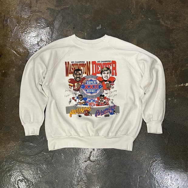 USA 빈티지 슈퍼볼 XXII 스웨트셔츠 XL