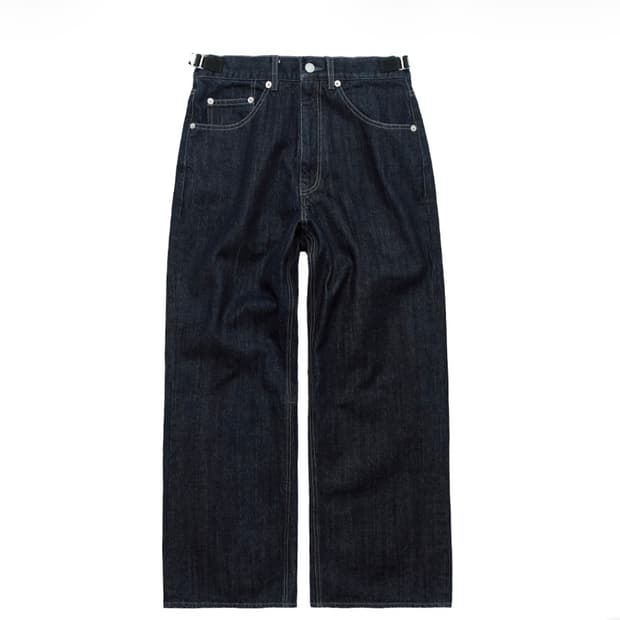 4) 폴리테루 고시마 데님 원워시 인디고