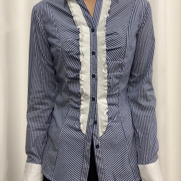 nara camicie frill design shirt