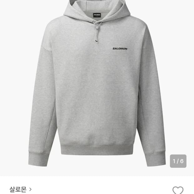 살로몬 링크 스웻 후디