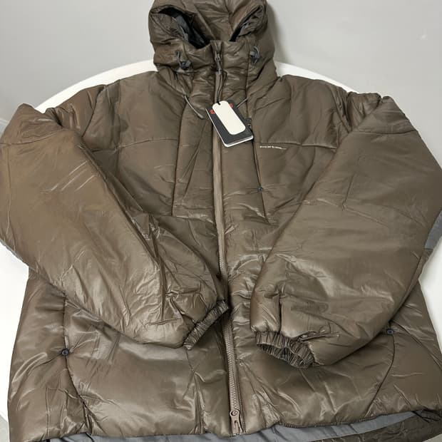 portal biome insulated parka taupe S