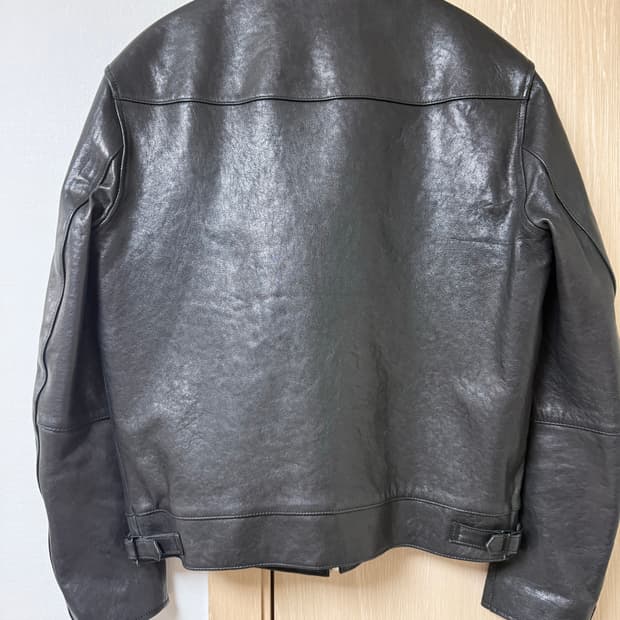 질스튜어트 뉴욕 램스킨 리얼레더자켓 S