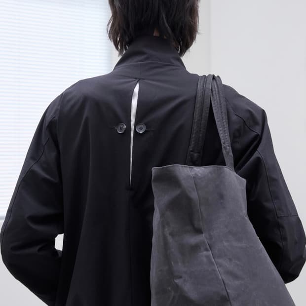 폼리쉬 SHOPPER BAG/WASHED BLACK[002]