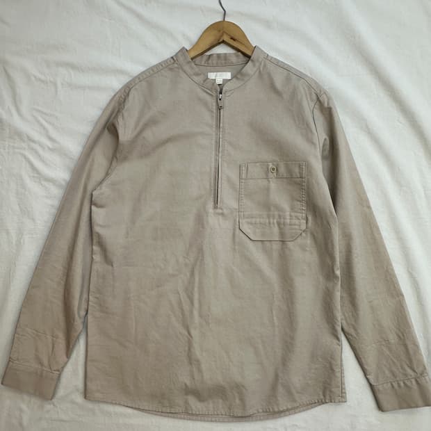 코스 헨리넥 남성 셔츠