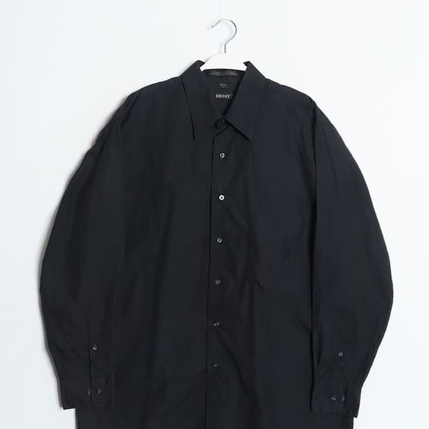 DKNY Black Dress Shirts