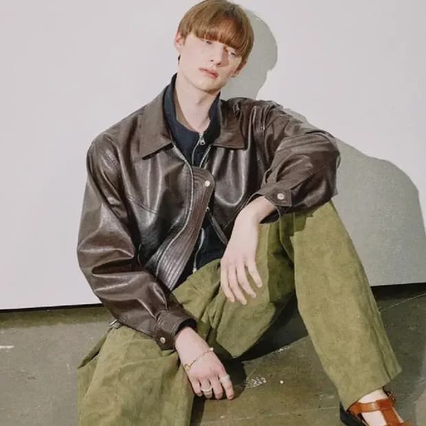 알렌느 레더 자켓