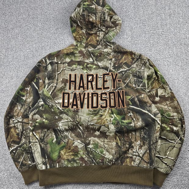 할리데이비슨 X 리얼트리 APG 캔버스 워크 자켓 ( L )/ 10489