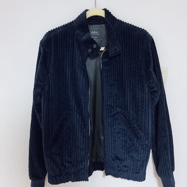A.P.C. 아페쎄 벨벳 봄버자켓