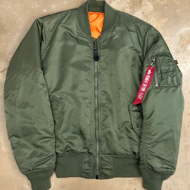 🫶🏻 알파인더스트리 리버시블 빈티지 MA-1 항공 자켓 🫶🏻