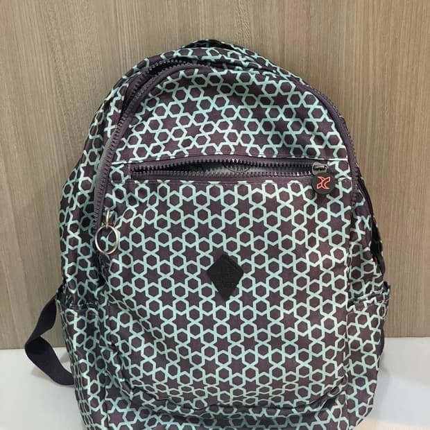 키플링 민트초코 백팩 / 키플링 백팩 / 키플링 가방 / 키플링 도트