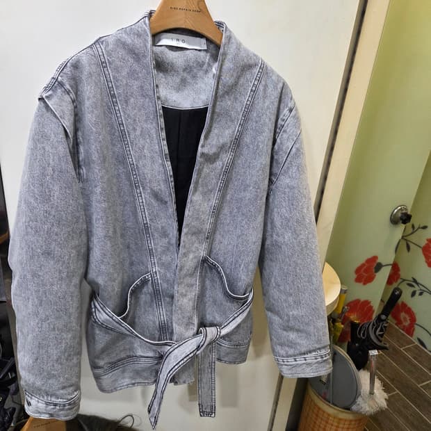 이로 데님 자켓