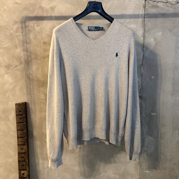 폴로 랄프로렌 브이넥 니트 105