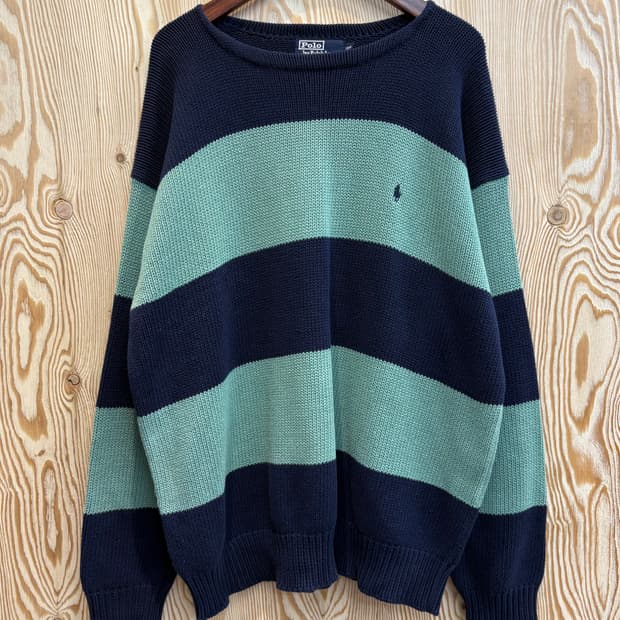 폴로 랄프로렌 스트라이프 니트