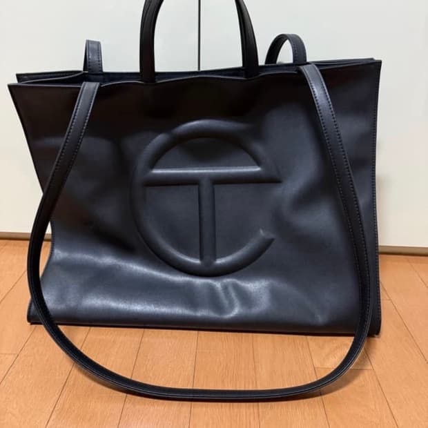 텔파 라지 블랙 telfar bag large
