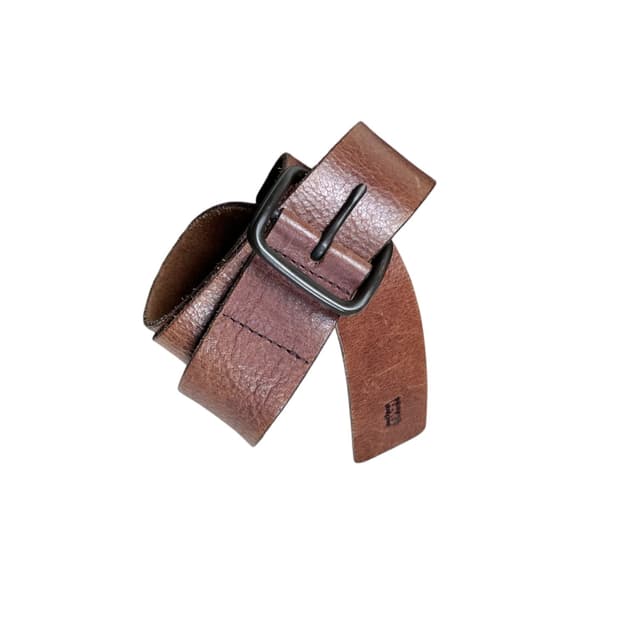 Levi's 브라운 물소가죽 벨트 