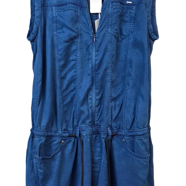 G-Star Raw 데님 민소매 원피스(S)