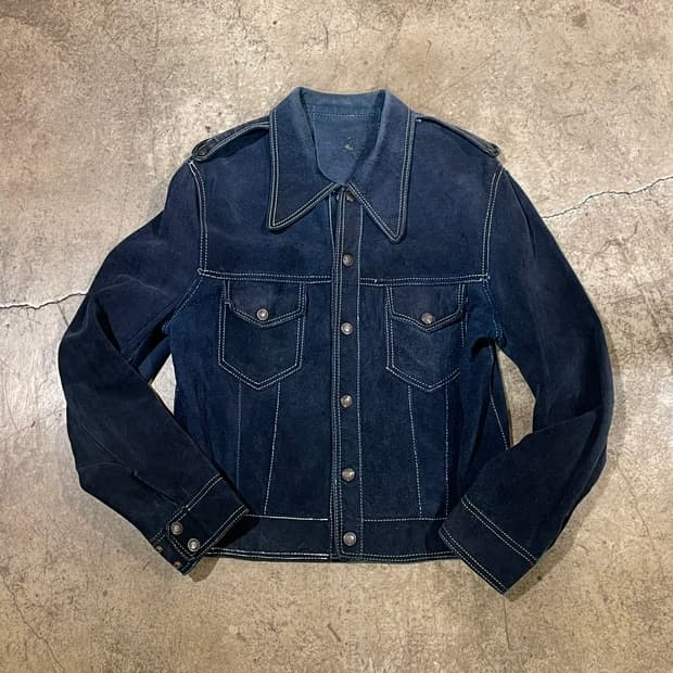 70’s 스웨이드 레더 자켓 (B5127)