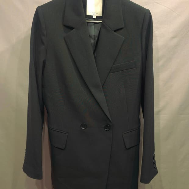 셀렙샵에디션 여성 다크그레이 더블버튼 자켓 85