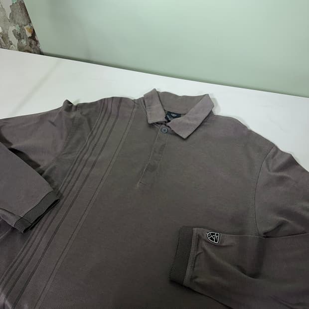 M 나이키골프 진그레이 헨리넥 긴팔카라티