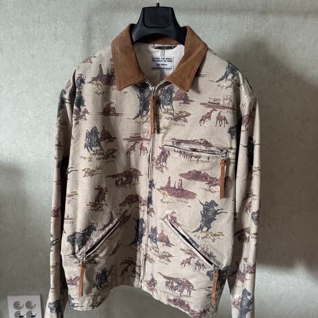 [M]헤리티지플로스 알프레드 카우보이 자켓 베이지 