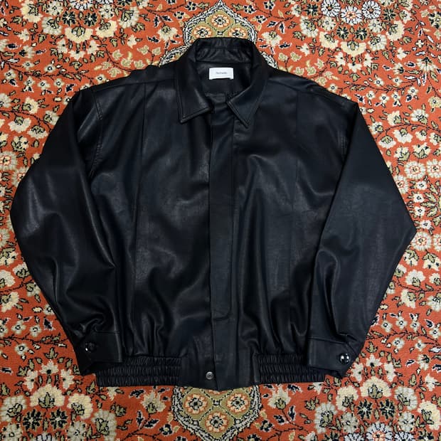 [F] Nomade 비건 레더 싱글 라이더 자켓