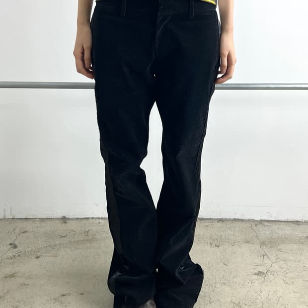 Tornado Mart Flocky Boots Cut Trousers