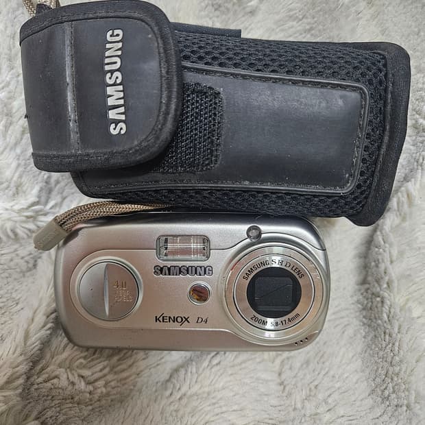 삼성 KENOX D4 디지털 카메라 레트로 디카