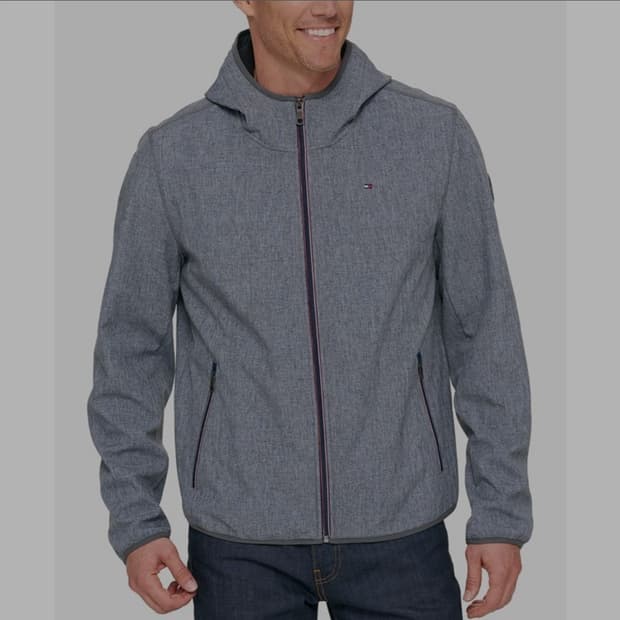 타미힐피거 소프트 기모 후드집업 S _ 공용,남성
