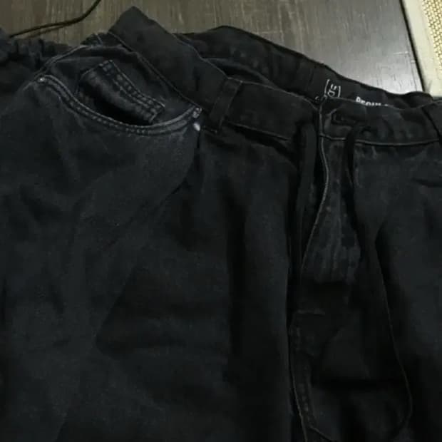 (New)디엠빈티지 흑청 두붙바